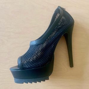 Nasty Gal, fishnet high heels, fun and sexy, 8M